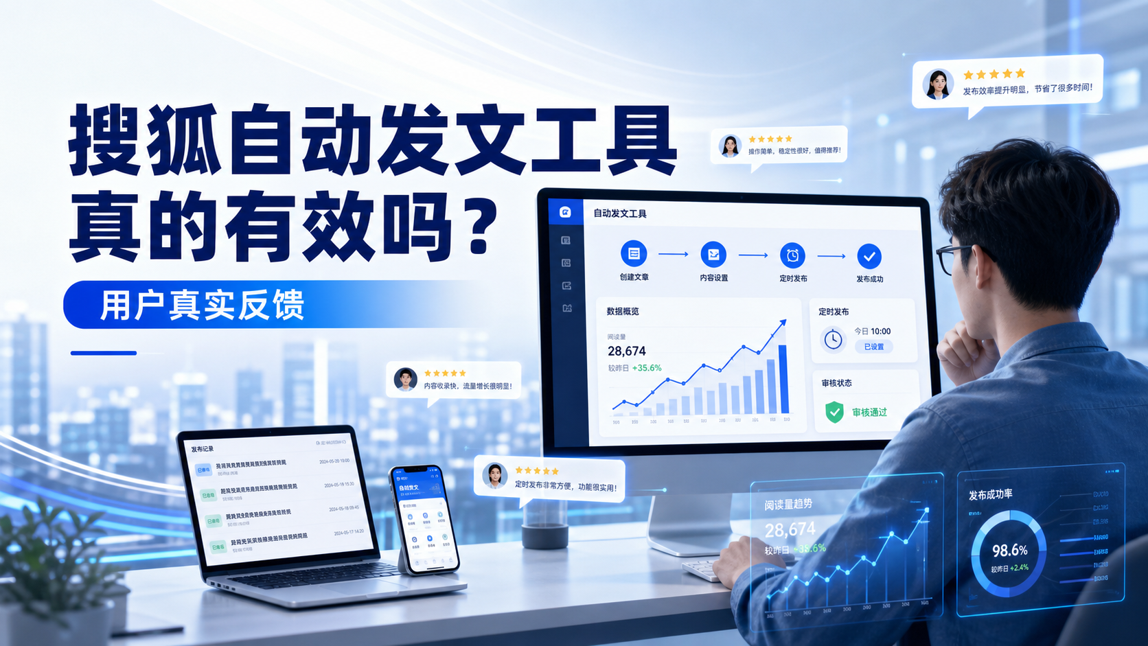 搜狐自动发文工具真的有效吗？陵水用户的真实反馈